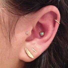 Boucle d'oreille - Casque audio